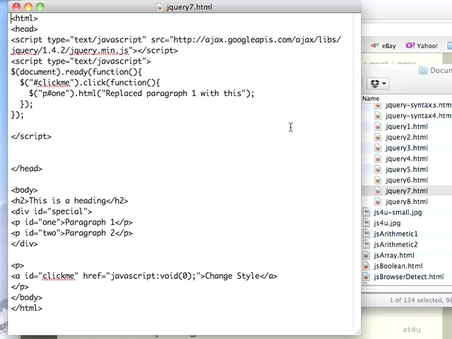 JQuery and CSS