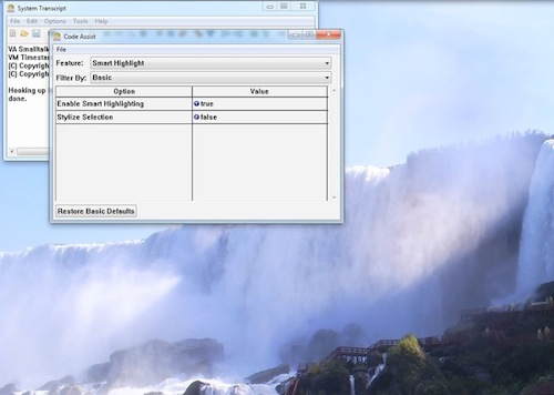 Editor Config in VA 8.6