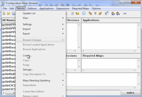 Config Maps