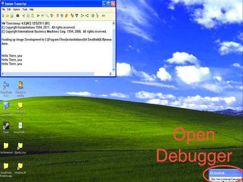 Get a Debugger