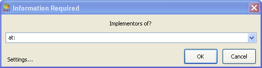 Browsing Implementors